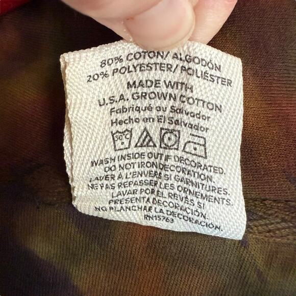 Sacred Vision Hoodie M Tie Dye Handmade Psychedelic - Picture 5 of 9